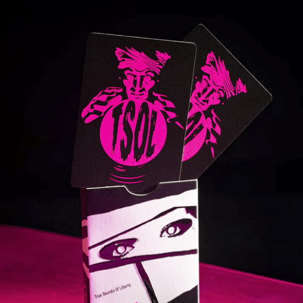 AP T.S.O.L. DARKER MY LOVE AUTOGRAPHED BY JACK GRISHAM PLAYING CARDS by Fulton - Image 7