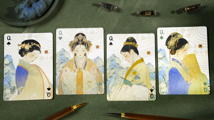 Thousand Mile Scroll Playing Cards by TCC | X-Decks Playing Cards