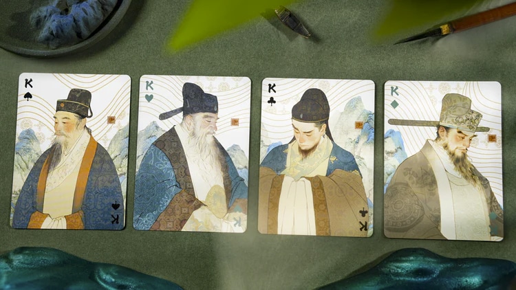 Thousand Mile Scroll Playing Cards by TCC | X-Decks Playing Cards