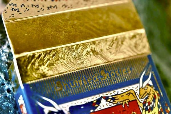 The Dapper Menagerie (blue) Playing Cards by Jack Brutus Penny - Image 3