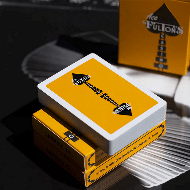 ACE FULTON'S CASINO V3 SIGNED AP Playing Cards by Fulton | X-Decks