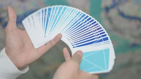 Flexible Blue Gradient Playing Cards by TCC - Image 8
