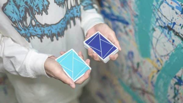 Flexible Blue Gradient Playing Cards by TCC - Image 5