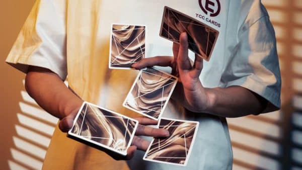 Flexible Mocha Mousse Playing Cards by TCC - Image 14