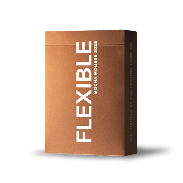 Flexible Mocha Mousse Playing Cards by TCC | X-Decks Playing Cards