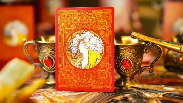Mucha Playing Cards- Standard Edition by TCC and 52 MUSÉE - Image 5