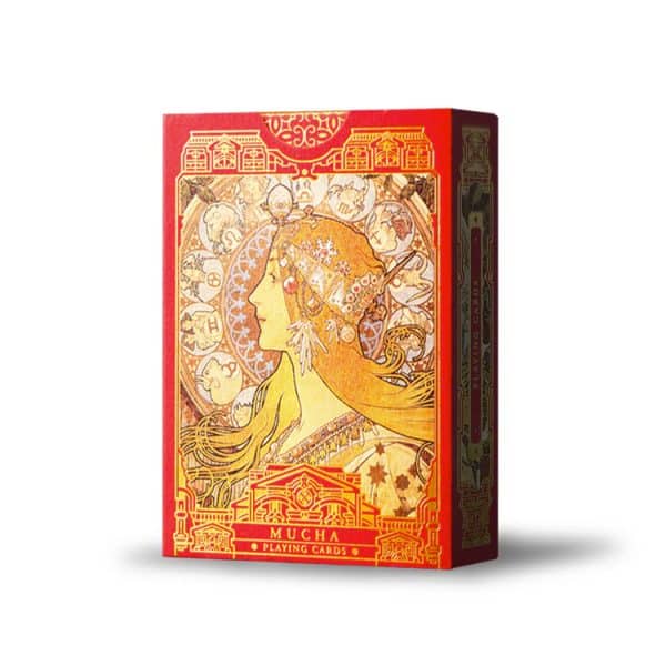 Mucha Playing Cards- Standard Edition by TCC and 52 MUSÉE - Image 2