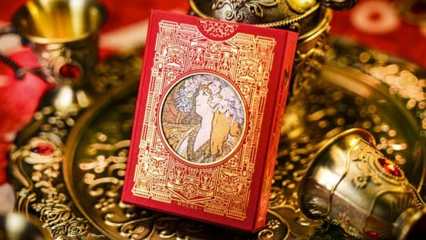 Mucha Playing Cards- Standard Edition by TCC and 52 MUSÉE