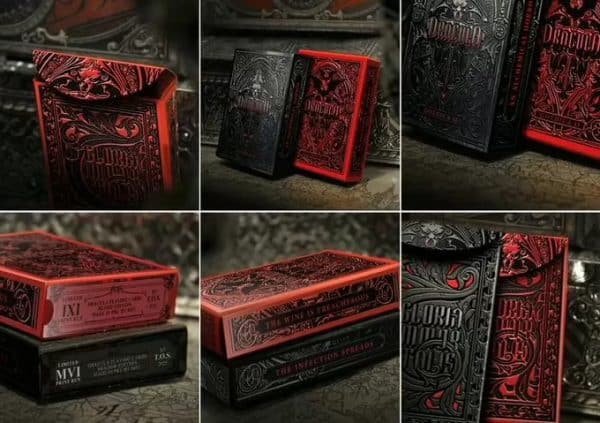 Dracula – Blood Playing Cards (red gilt-edged) by Nicolai Aaroe - Image 3