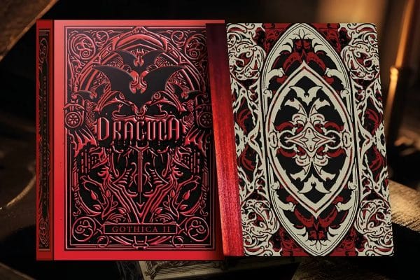 Dracula – Blood Playing Cards (red gilt-edged) by Nicolai Aaroe