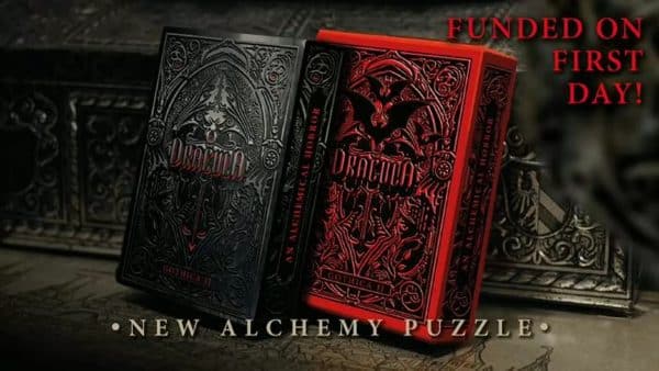 Dracula – Shadow Playing Cards (gold gilt-edged) by Nicolai Aaroe - Image 2