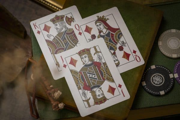 The Groundskeeper Deck by Wyrmwood - Crimson Edition Playing Cards - Image 4