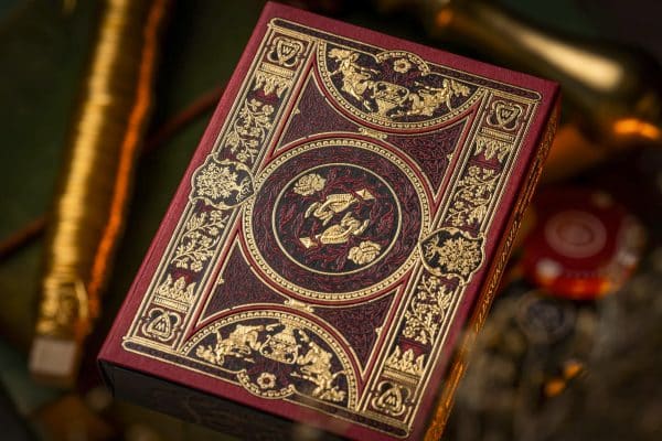 The Groundskeeper Deck by Wyrmwood - Crimson Edition Playing Cards - Image 2