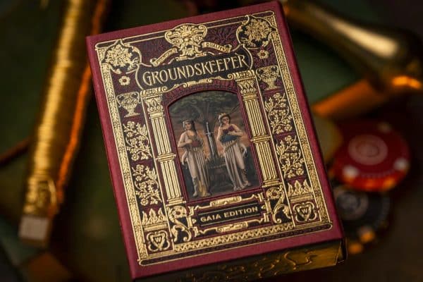 The Groundskeeper Deck by Wyrmwood - Crimson Edition Playing Cards