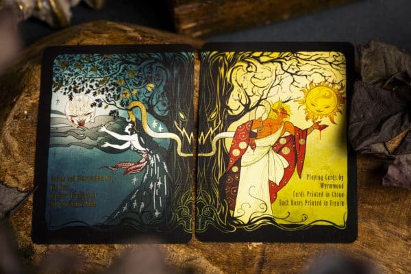 The Corrupted: Teal Twilight Edition Playing Cards - Image 9