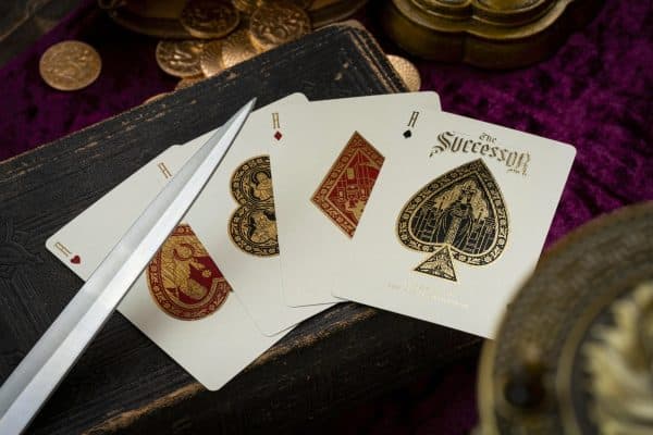 The Successor: Monarch White Limited Playing Cards by the Gentleman Wake - Image 9