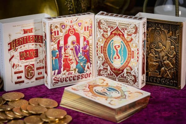 The Successor: Monarch White Limited Playing Cards by the Gentleman Wake - Image 2