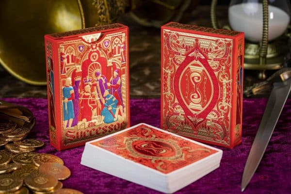 The Successor: Regal Red Edition Playing Cards by the Gentleman Wake - Image 2