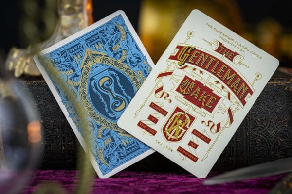 The Successor: Royal Blue Edition Playing Cards by the Gentleman Wake - Image 5