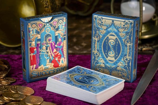 The Successor: Royal Blue Edition Playing Cards by the Gentleman Wake - Image 2