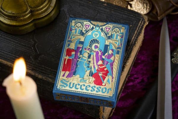The Successor: Royal Blue Edition Playing Cards by the Gentleman Wake