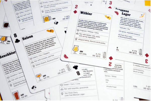 Beer Cards - Light Edition Playing Cards by Cartesian Cards - Image 4