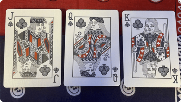 Bicycle Bandana Stripper (Red) Playing Cards by US Playing Cards - Image 2