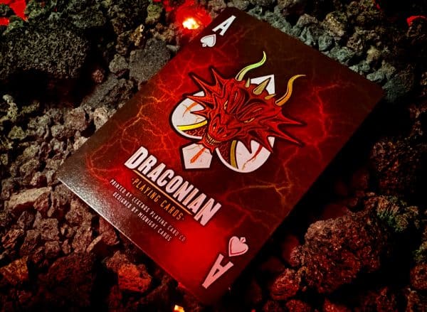 Draconian Crimson Playing Cards by Randy Butterfield - Image 19