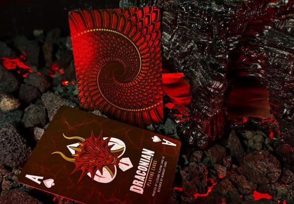 Draconian Crimson Playing Cards by Randy Butterfield - Image 18