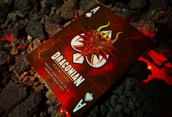 Draconian Crimson Playing Cards by Randy Butterfield - Image 17