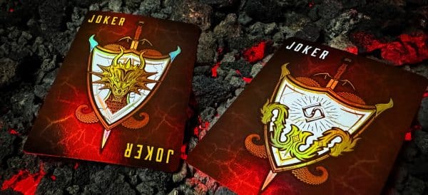 Draconian Crimson Playing Cards by Randy Butterfield - Image 11