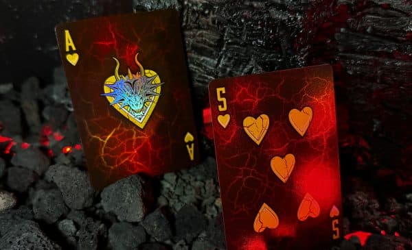 Draconian Crimson Playing Cards by Randy Butterfield - Image 10