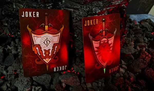 Draconian Crimson Playing Cards by Randy Butterfield - Image 2