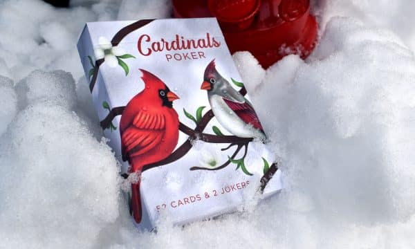 Cardinals Poker Playing Cards by Randy Butterfield