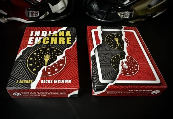 Indiana Euchre Deck Playing Cards by Randy Butterfield