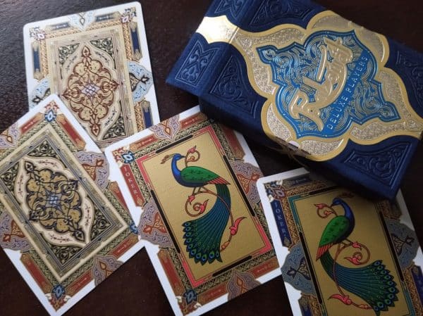 Rubaiyat Blue Players Deluxe Edition Playing Cards by Oath Playing Cards - Image 5