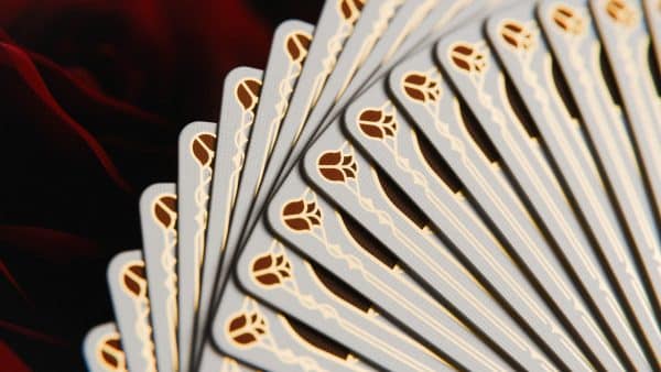 Skulls & Roses Gilded Playing Cards by Bruce Di Quinzio - Image 16