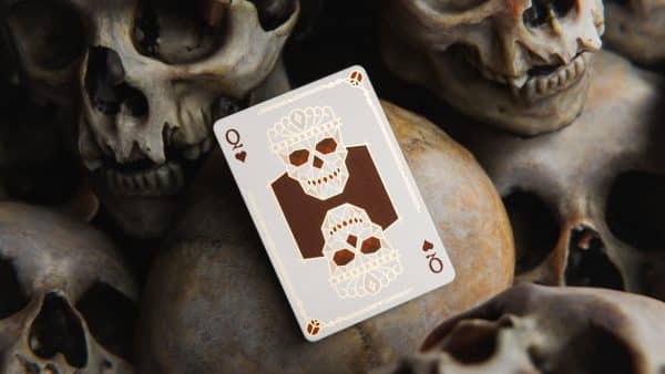 Skulls & Roses Gilded Playing Cards by Bruce Di Quinzio - Image 14