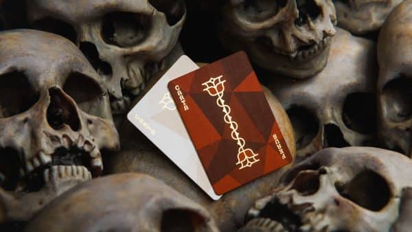 Skulls & Roses Gilded Playing Cards by Bruce Di Quinzio - Image 15