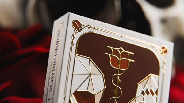 Skulls & Roses Gilded Playing Cards by Bruce Di Quinzio - Image 9