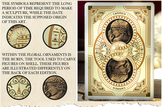 Cammeo V2 Sardonic Classic Playing Cards by Vincenzo Alfano - Image 5