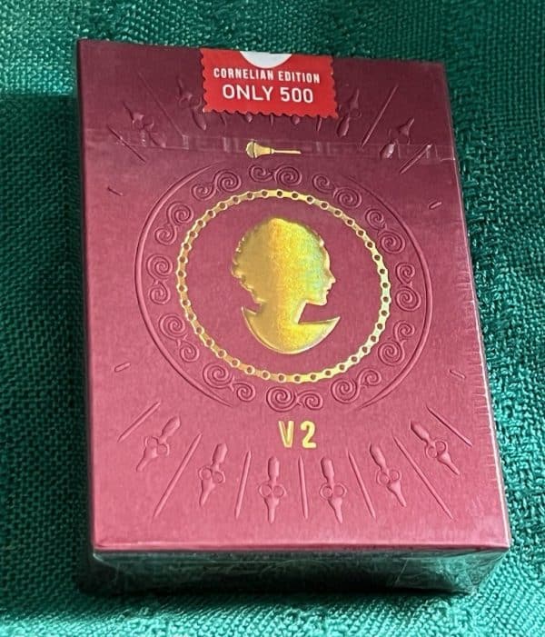 Cammeo V2 Cornelian Standard Playing Cards by Vincenzo Alfano - Image 2