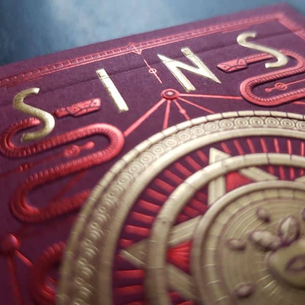 SINS Reborn Blood Corpus Playing Cards by Giovanni Meroni/Thirdway Industries - Image 2