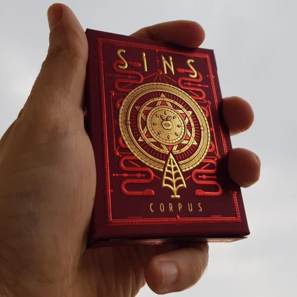 SINS Reborn Blood Corpus Playing Cards by Giovanni Meroni/Thirdway Industries