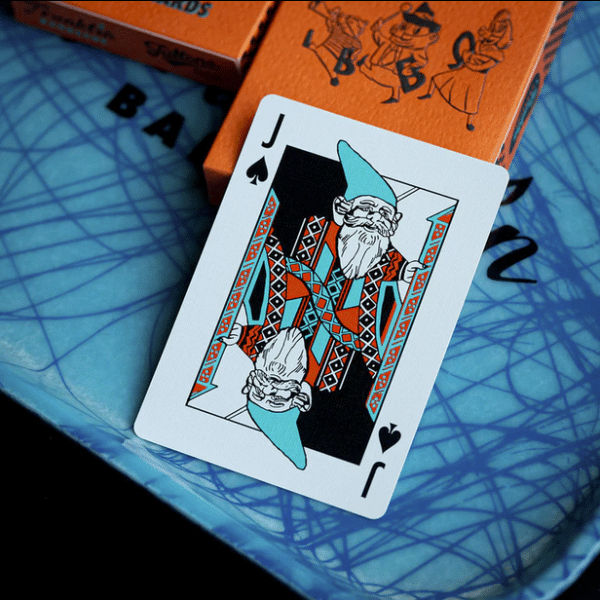 Franklin BBQ Classic Orange Playing Cards by Fulton - Image 15