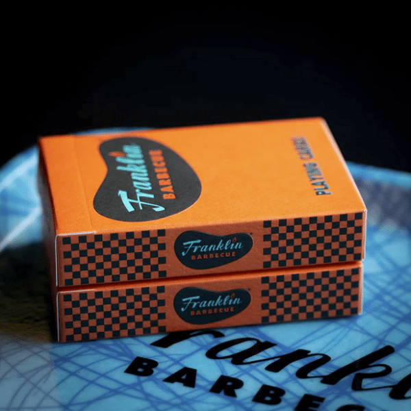 Franklin BBQ Classic Orange Playing Cards by Fulton - Image 12