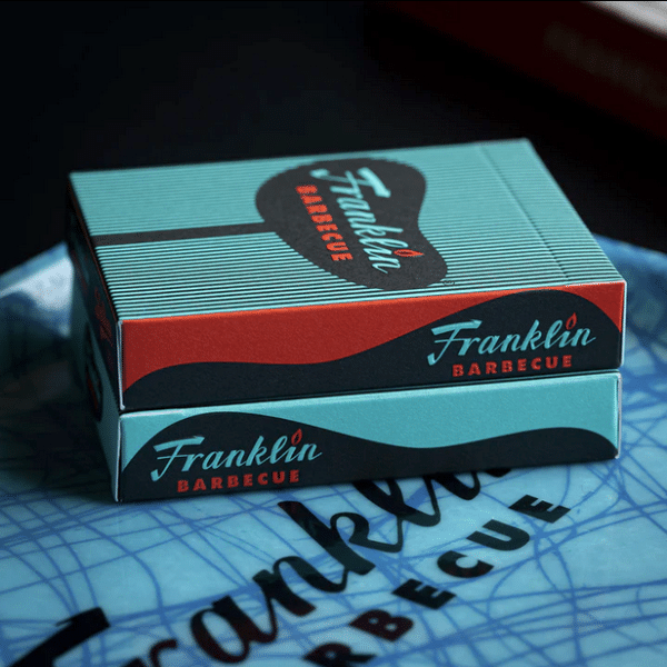 Franklin BBQ Retro Black Playing Cards by Fulton - Image 12