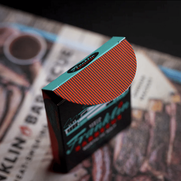 Franklin BBQ Retro Black Playing Cards by Fulton - Image 4