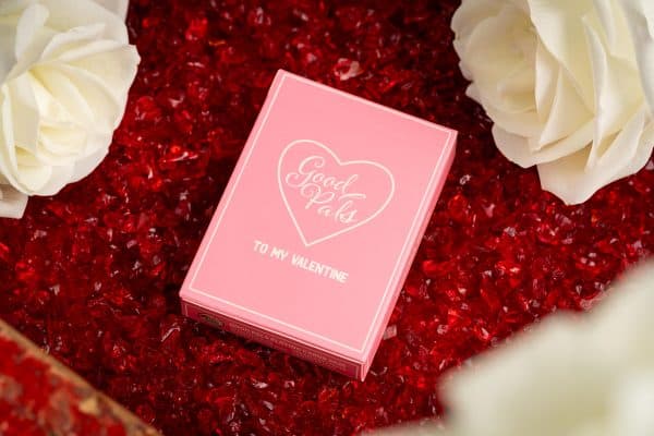 Good Pals Valentine's Pink Playing Cards by Good Pals
