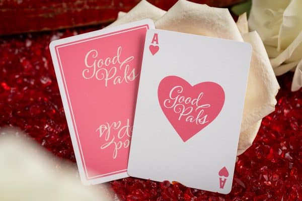 Good Pals Valentine's Pink Playing Cards by Good Pals - Image 2